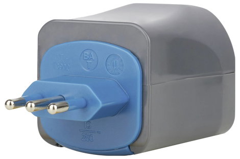 Konnektor átalakító adapter készlet, 7 adapterrel, fekete/kék, Brennenstuhl 1508160 9. kép