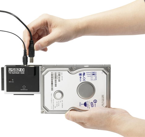 USB 2.0 - IDE+SATA konverter, Renkforce 4. kép