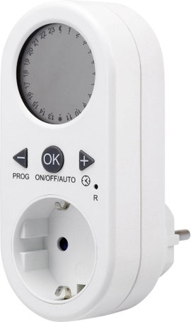 Digitális napi időkapcsoló óra, Renkforce EMT2500ET 1800 W