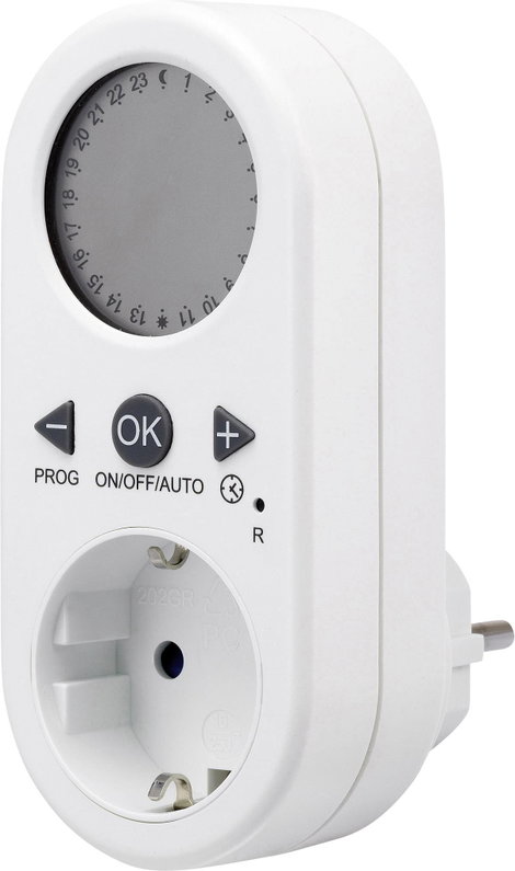 Digitális napi időkapcsoló óra, Renkforce EMT2500ET 1800 W