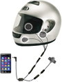 Albrecht SHS 300i motoros sisakba való sztereo headset 41935 bélyegkép