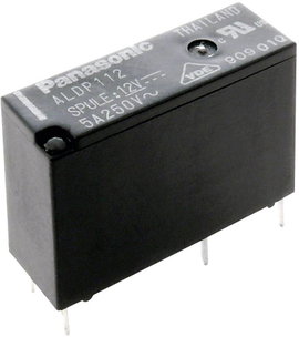Teljesítményrelé, ALDP Panasonic ALDP105 5 V/DC 1 záró 5 A 277 V/ AC