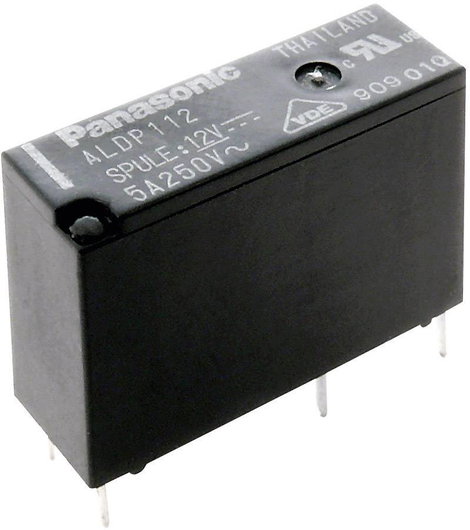 Teljesítményrelé, ALDP Panasonic ALDP105 5 V/DC 1 záró 5 A 277 V/ AC
