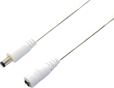 Kisfeszültségű hosszabbítókábel - 5.5 mm2.1 mm2.1 mmBKL Electronic3 m1 db
