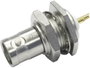 BNC csatlakozó Alj, beépíthető, függőleges 50 Ω Telegärtner J01001A1225 1 db bélyegkép