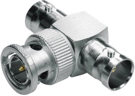BNC adapter BNC dugó - BNC aljzat BNC aljzatTelegärtnerJ01005A12381 db
