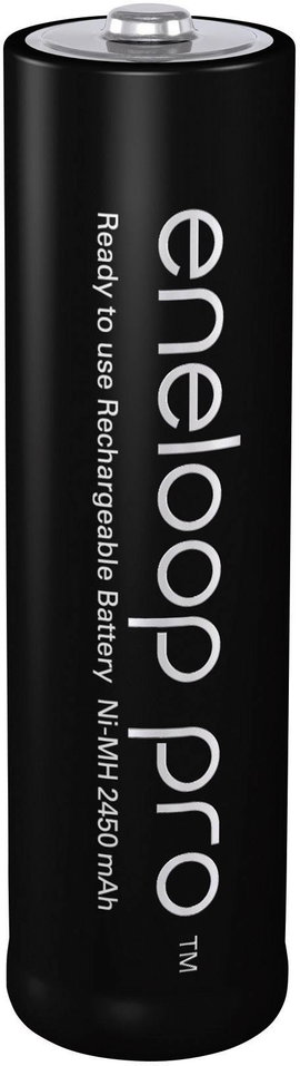 Ceruza akku AA, NiMH, 1,2V 2450 mAh, Panasonic Eneloop LR06, AA, LR6, AAB4E, AM3, 815, E91, LR6N