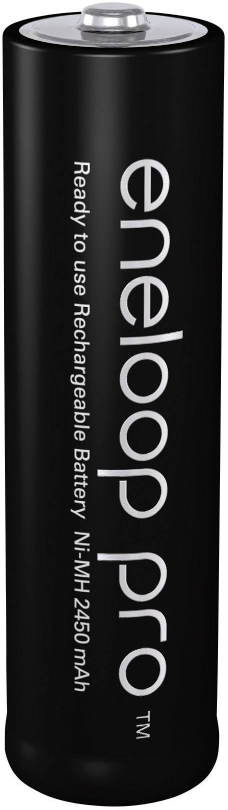 Ceruza akku AA, NiMH, 1,2V 2450 mAh, Panasonic Eneloop LR06, AA, LR6, AAB4E, AM3, 815, E91, LR6N