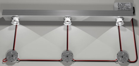 Elosztó doboz hajlékony: 0.34-0.5 mm² merev: 0.34-0.5 mm² Pólusszám: 2 Adels-Contact TerminaLED 3050 2. kép