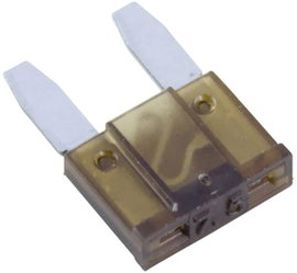 CE Mini lapos biztosíték az ipar és gépjárművek részére Barna 32 V