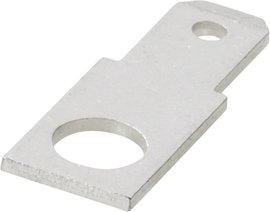 Dugaszoló csúszósaru, 6,3 mm / 0,8 mm 180° szigeteletlen, fémes Vogt Verbindungstechnik 3854.67