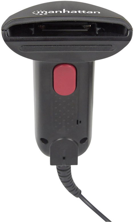 1D USB-s kézi vonalkód olvasó szkenner CCD Manhattan 178488 2. kép