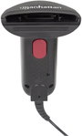 1D USB-s kézi vonalkód olvasó szkenner CCD Manhattan 178488 2. bélyegkép