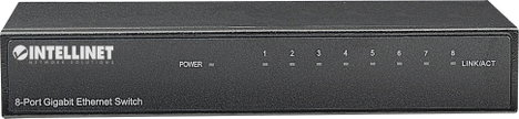 Hálózati switch, RJ45 Intellinet 530347 1000 Mbit/s 2. kép