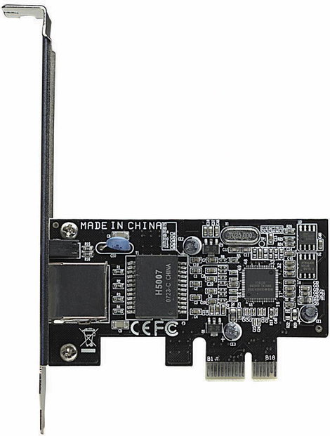 Hálózati kártya 1000 Mbit/s PCI-Express, LAN (10/100/1000 MBit/s) Intellinet 522533