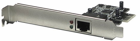 Hálózati kártya 1000 Mbit/s PCI-Express, LAN (10/100/1000 MBit/s) Intellinet 522533 2. kép