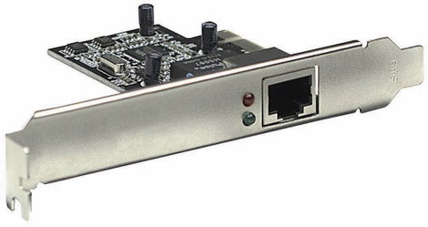 Hálózati kártya 1000 Mbit/s PCI-Express, LAN (10/100/1000 MBit/s) Intellinet 522533 3. kép