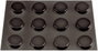 Öntapadós műszerláb, kerek, fekete, Ø 19 x 4 mm, 3M SJ 6344 2. bélyegkép