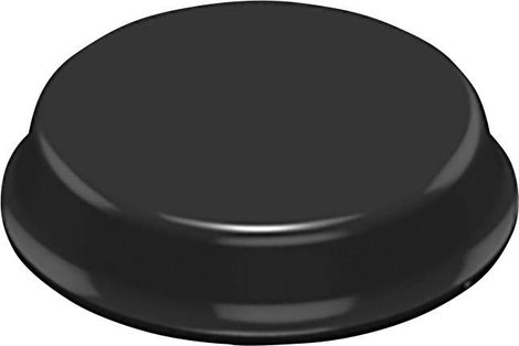 Öntapadós műszerláb, kerek, fekete, Ø 19 x 4 mm, 3M SJ 5744
