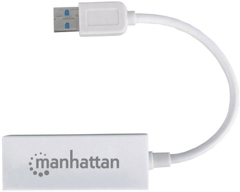 USB-s Ethernet hálózati adapter 100 Mbit/s Manhattan Fast Ethernet adapter USB 2.0 2. kép