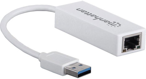 USB-s Ethernet hálózati adapter 1000 Mbit/s Manhattan Gigabit Ethernet Adapter USB 3.0 3. kép