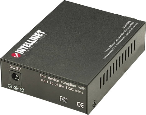 Fast Ethernet médiakonverter, Intellinet 100 Mbit/s Intellinet 506502 2. kép