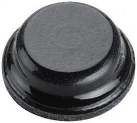 Öntapadós műszerláb, fekete, kerek Ø 8 x 2,8 mm, 3M SJ 5076