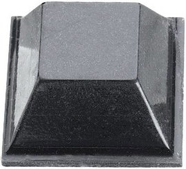 Öntapadós műszerláb, 12,7 x 12,7 x 5,8 mm, fekete, 3M SJ 5018