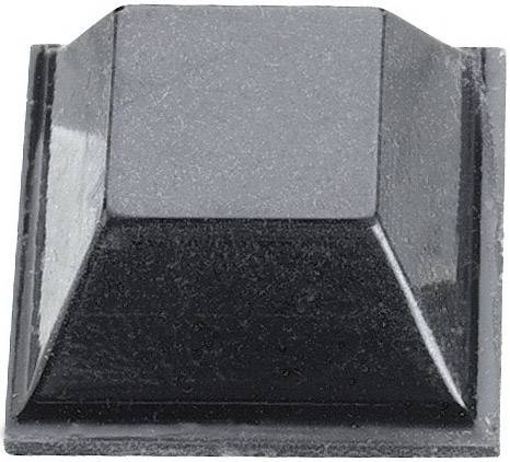 Öntapadós műszerláb, 12,7 x 12,7 x 5,8 mm, fekete, 3M SJ 5018