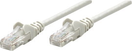 RJ45-ös patch kábel, hálózati LAN kábel CAT 5e U/UTP [1x RJ45 dugó - 1x RJ45 dugó] 0.50 m Szürke Int