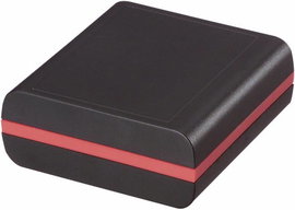 Műanyag ház 80x76x30 mm fekete