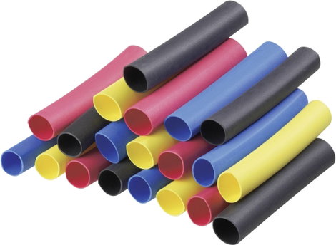 DSG Canusa DERAY®-SET 1000 utántöltő zsugorcsövek 2:1 Ø6,4x40mm 20 db