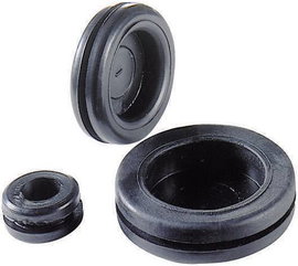 Lezáró dugó fekete 16 mm