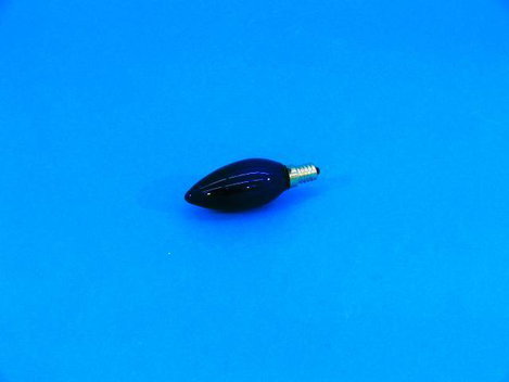 Feketefény-, UV gyertya formájú fényforrás, C35 230V/40W OMNILUX E-148951102540 WE14 2. kép