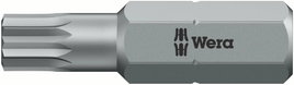 Sokágú speciális XZN szerszám BIT, ötvözött acélból M10 1/4 (6.3 mm)behajtó szár Wera 860/1