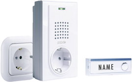 Vezeték nélküli csengő készlet, m-e modern-electronics FG-2.1