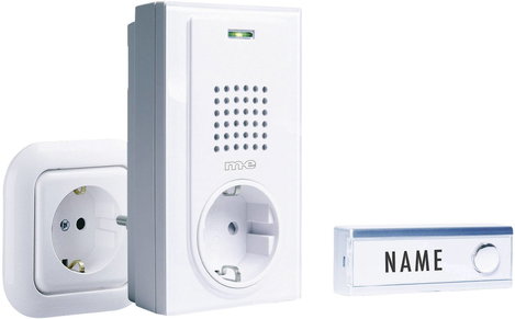 Vezeték nélküli csengő készlet, m-e modern-electronics FG-2.1