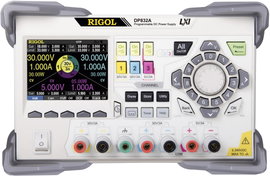 Szabályozható labortápegység 0-30 V 0-3 A 195 W, 3x kimenet, Rigol DP832A