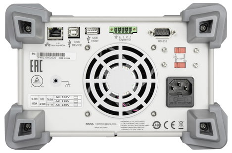 Szabályozható labortápegység 0-30 V 0-3 A 195 W, 3x kimenet, Rigol DP832A 6. kép