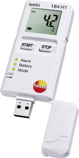 Hőmérséklet adatgyűjtő, Testo 184 H1