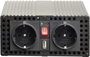Inverter 1200 W 12 V/DC USB, csavaros csipeszek, Voltcraft MSW 1200-12-G 2. bélyegkép