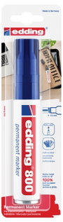 Edding 800 4-800-1-1003 Permanent marker Kék Vízálló: Igen 2. bélyegkép