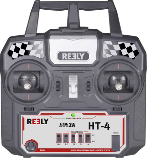 Kézi távirányító, 2,4 GHz, 4 csatorna, Reely HT-4 2. kép