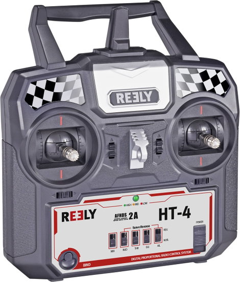Kézi távirányító, 2,4 GHz, 4 csatorna, Reely HT-4 3. kép