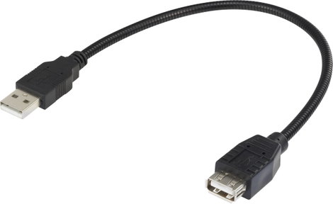 USB hosszabbító Hattyúnyak 0,16 m, Renkforce 3. kép