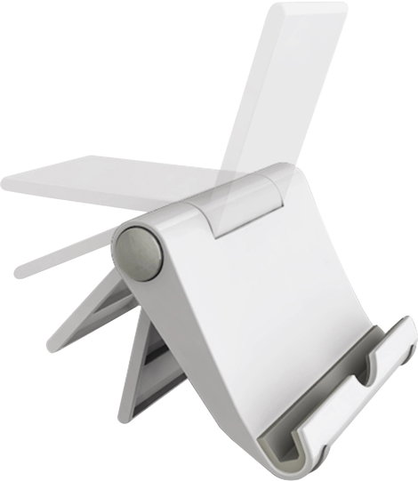 Kihajtható tablet tartó, telefon tartó, iPad tartó, táblagép tartó 12,7 cm (5) - 25,4 cm (10) Renkfo 2. kép