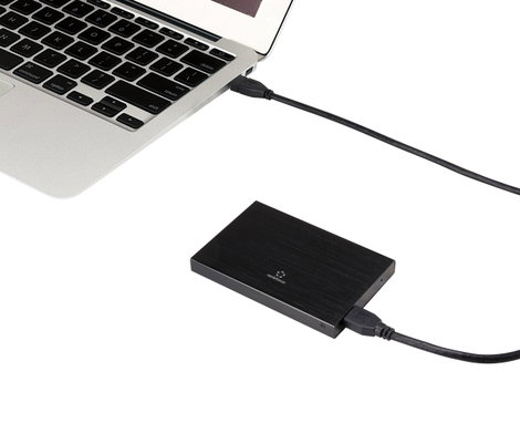 SATA merevlemez ház USB 3.0, 2,5-os alumínium 2. kép