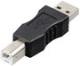 USB 2.0 adapter A dugó/B dugó, Renkforce bélyegkép