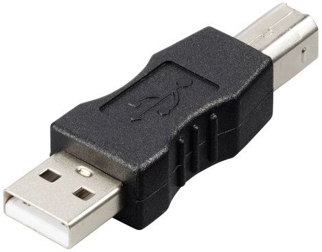 USB 2.0 adapter A dugó/B dugó, Renkforce 2. kép