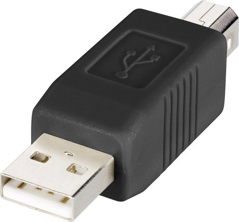 USB 2.0 adapter A dugó/B dugó, Renkforce 3. kép